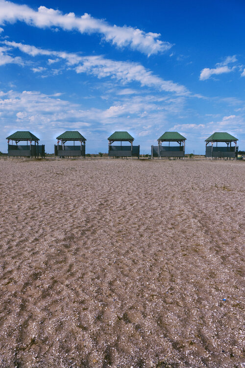 Cabins on the Caspian Grégory Herpe