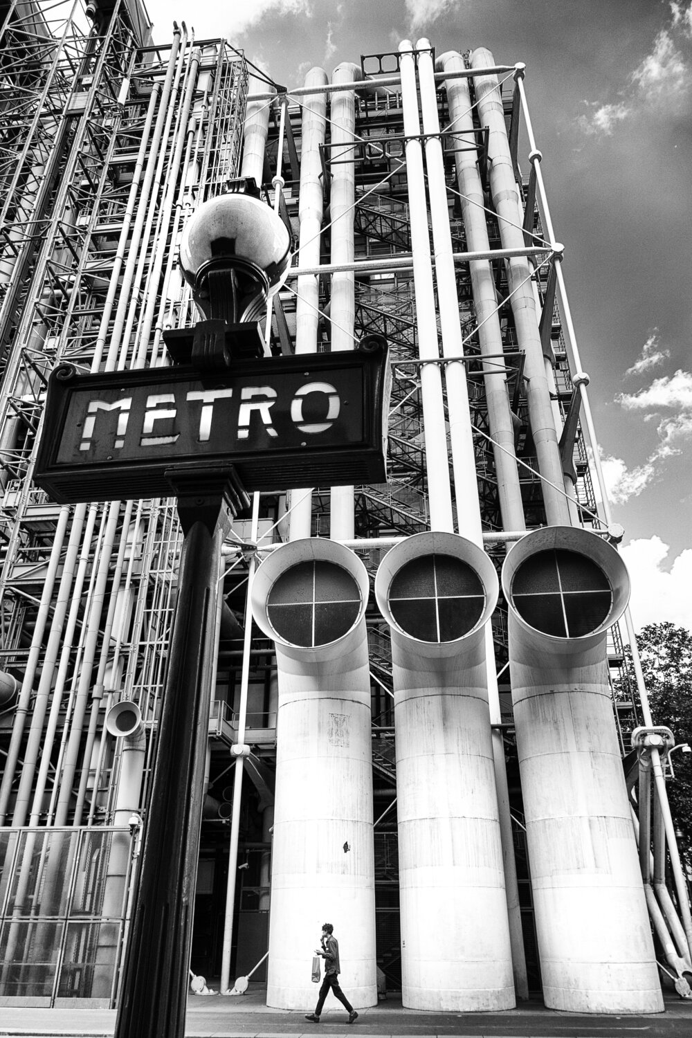 Métro Beaubourg Grégory Herpe