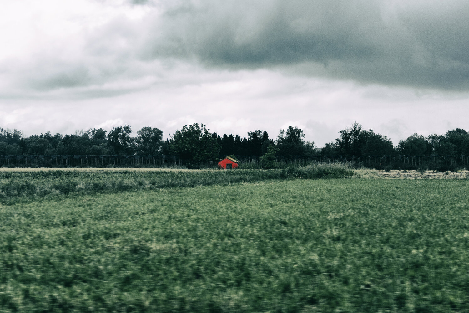 Lone Red House Grégory Herpe