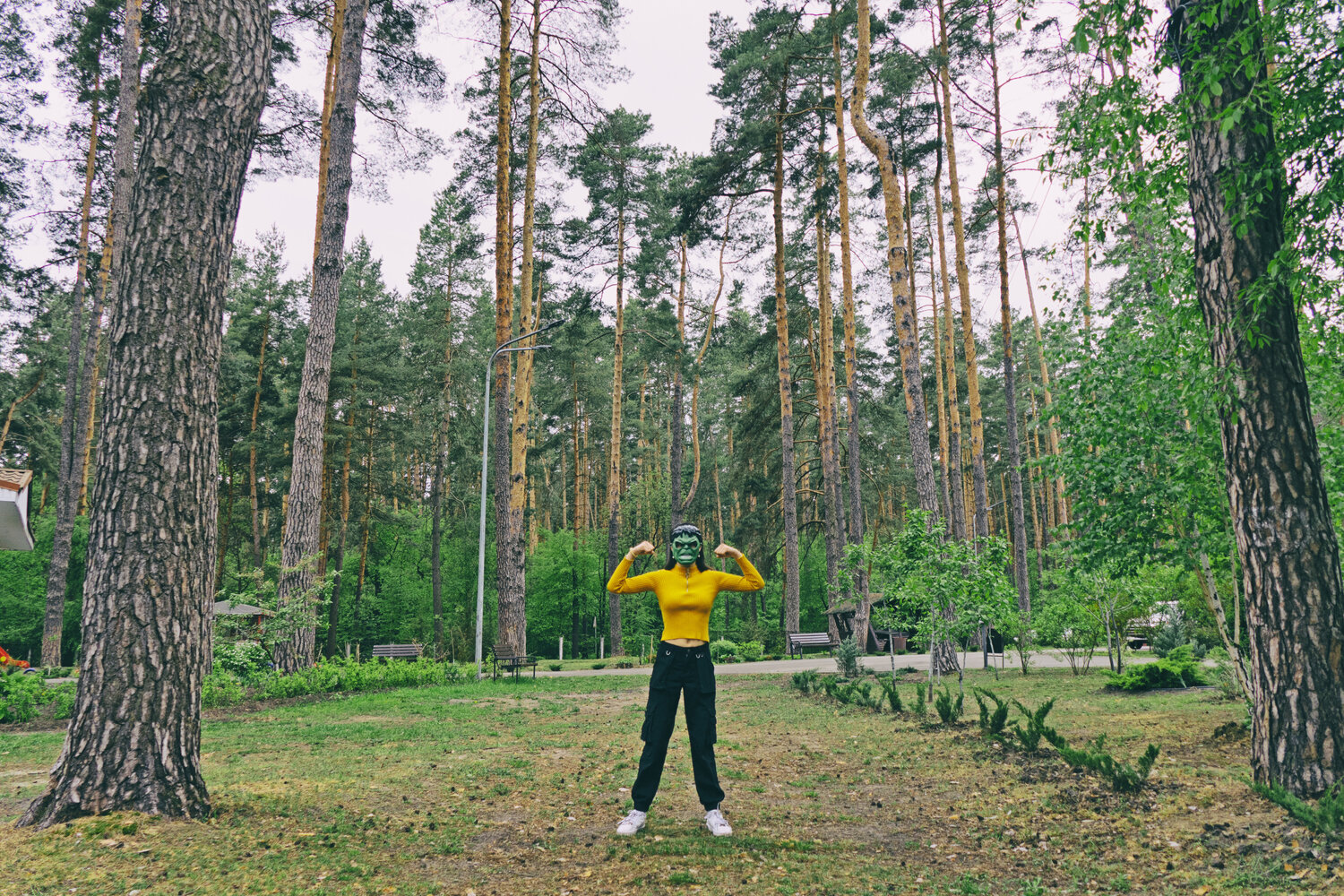 Miss Hulk is stronger than you Grégory Herpe Fotografia in vendita