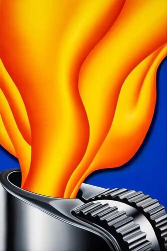 Fired Up by Rafa Silvares, 版画 for Sale on Singulart
