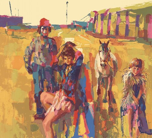 Circus Troupe von Nicola Simbari, Druck kaufen auf Singulart