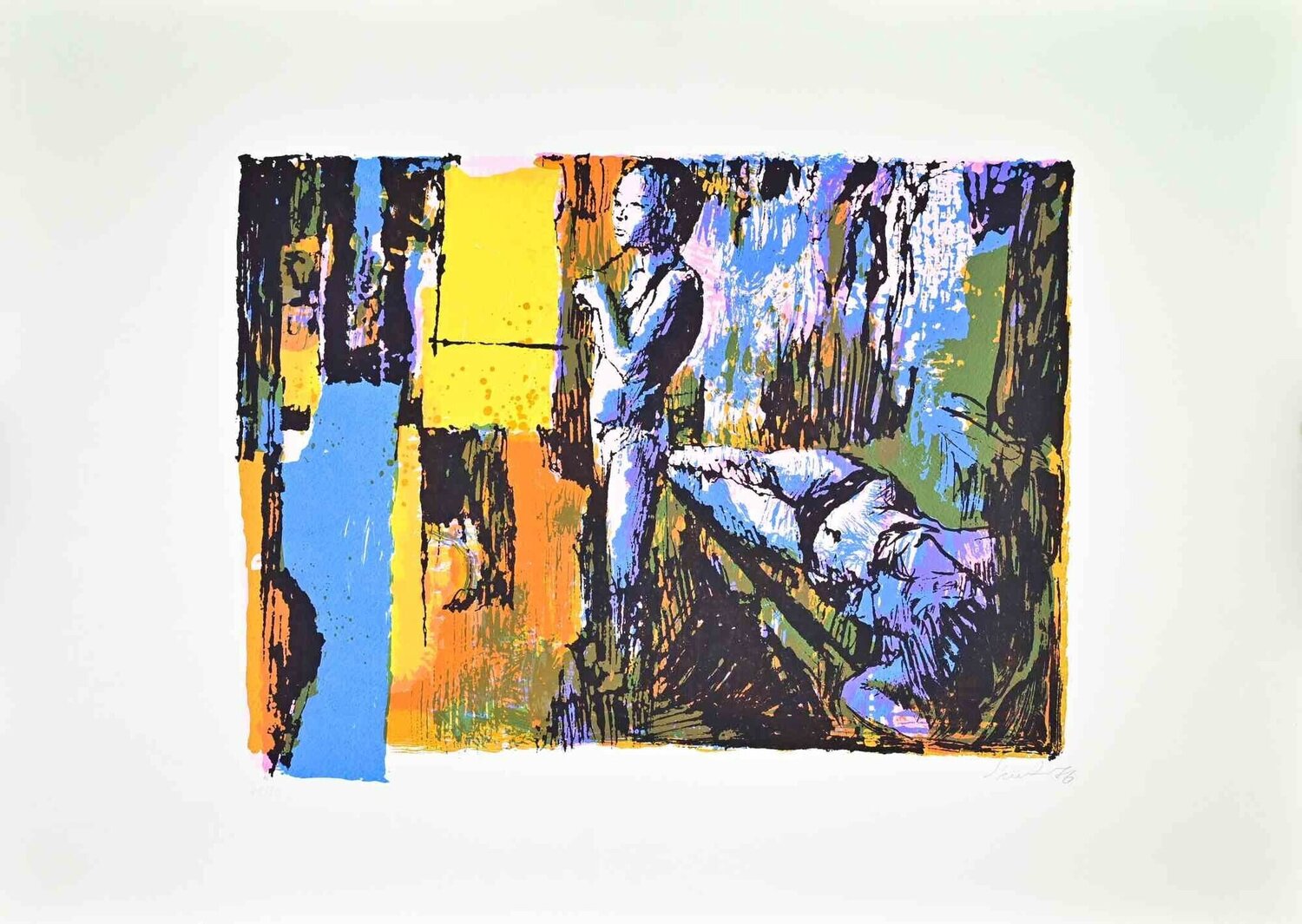 Woman Nicola Simbari Print for sale