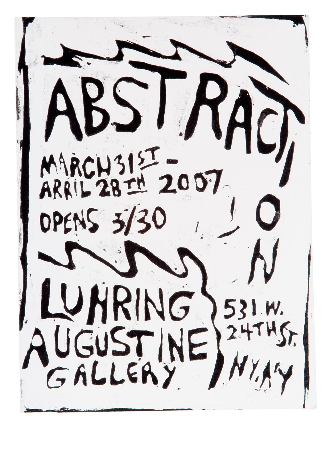 Untitled Josh Smith Origineel schilderij te koop