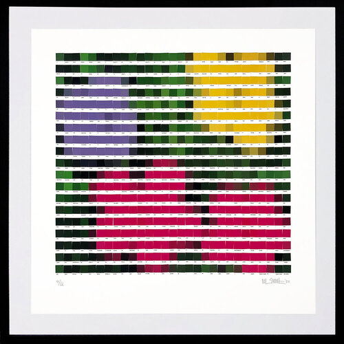 Beauty (Warhol Flowers), hand signed screen print von Nick Smith, Druck kaufen auf Singulart