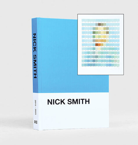 Nick Smith: 2015-2025 [Cyan Collector's Edition - Blue Portrait] von Nick Smith, Druck kaufen auf Singulart