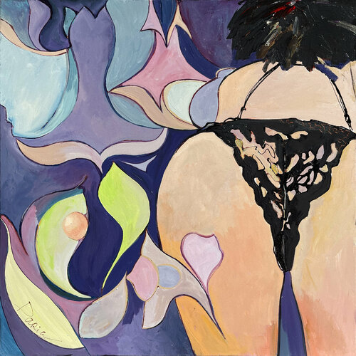 Eclipse di Daria Bagrintseva, Pittura in vendita su Singulart