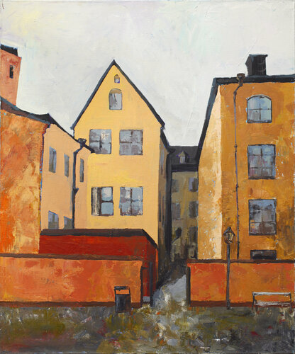 Stockholm di Daria Bagrintseva, Pittura in vendita su Singulart