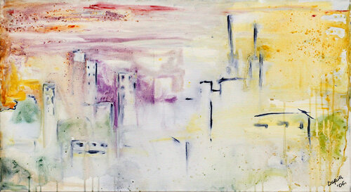 City in the clouds Daria Bagrintseva