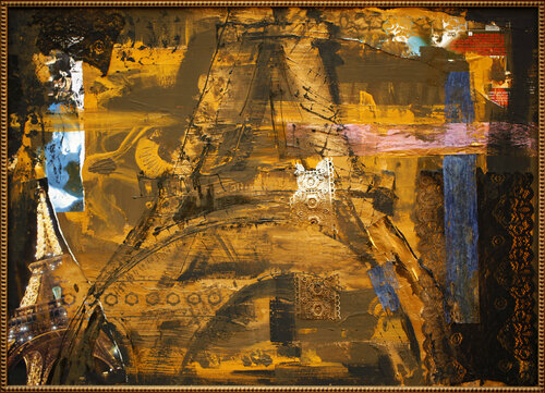 Eiffel Tower 2 von Daria Bagrintseva, Malerei kaufen auf Singulart