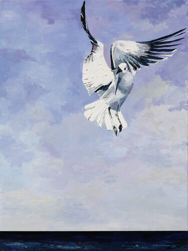 Don't look back over the sea by Daria Bagrintseva, 회화 for Sale on Singulart