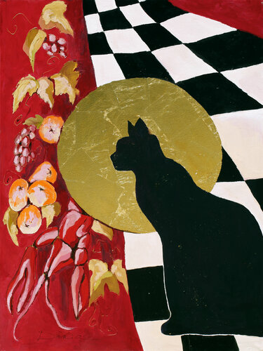 Bastet – Mother of Life von Daria Bagrintseva, Malerei kaufen auf Singulart
