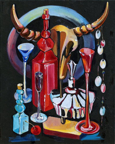 Hypnotic Alchemy von Daria Bagrintseva, Malerei kaufen auf Singulart
