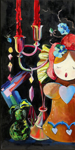 Enchanting Fantasy van Daria Bagrintseva, Schilderij te koop op Singulart