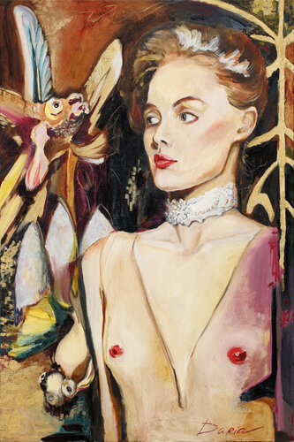 Depth of begone time di Daria Bagrintseva, Pittura in vendita su Singulart