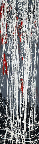 White Snow Glow von Daria Bagrintseva, Malerei kaufen auf Singulart