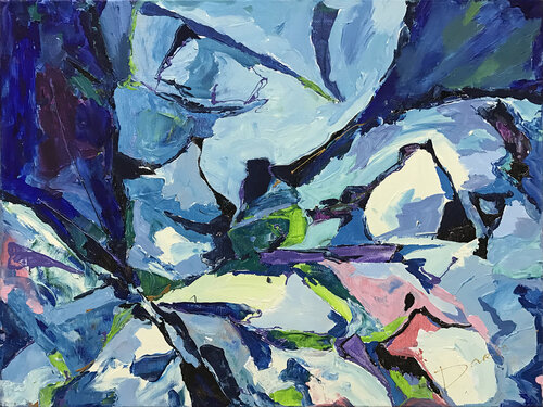 Stained Glass (Details of our life) von Daria Bagrintseva, Malerei kaufen auf Singulart