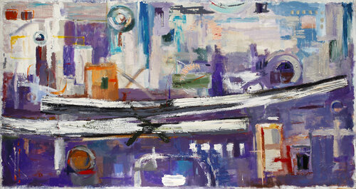 Rhythms of Bangkok by Daria Bagrintseva, Painting for Sale on Singulart