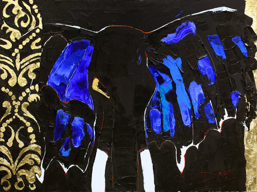 Portrait of the Sage di Daria Bagrintseva, Pittura in vendita su Singulart