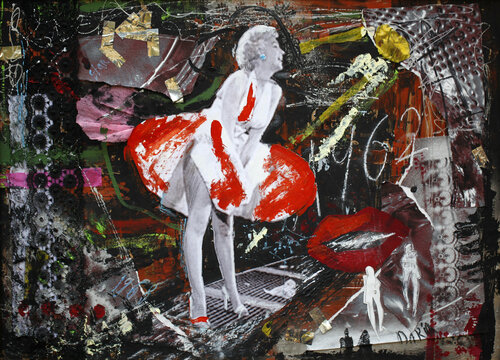 Marilyn Monroe von Daria Bagrintseva, Malerei kaufen auf Singulart