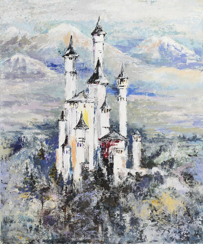 Castle von Daria Bagrintseva, Malerei kaufen auf Singulart