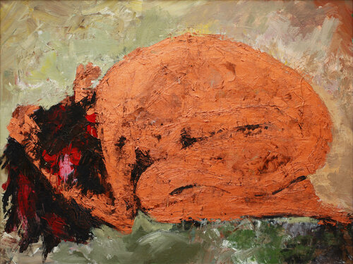 Golden II van Daria Bagrintseva, Schilderij te koop op Singulart