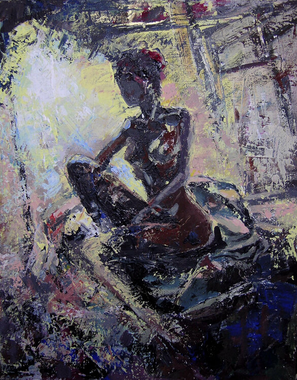 On the Window Daria Bagrintseva