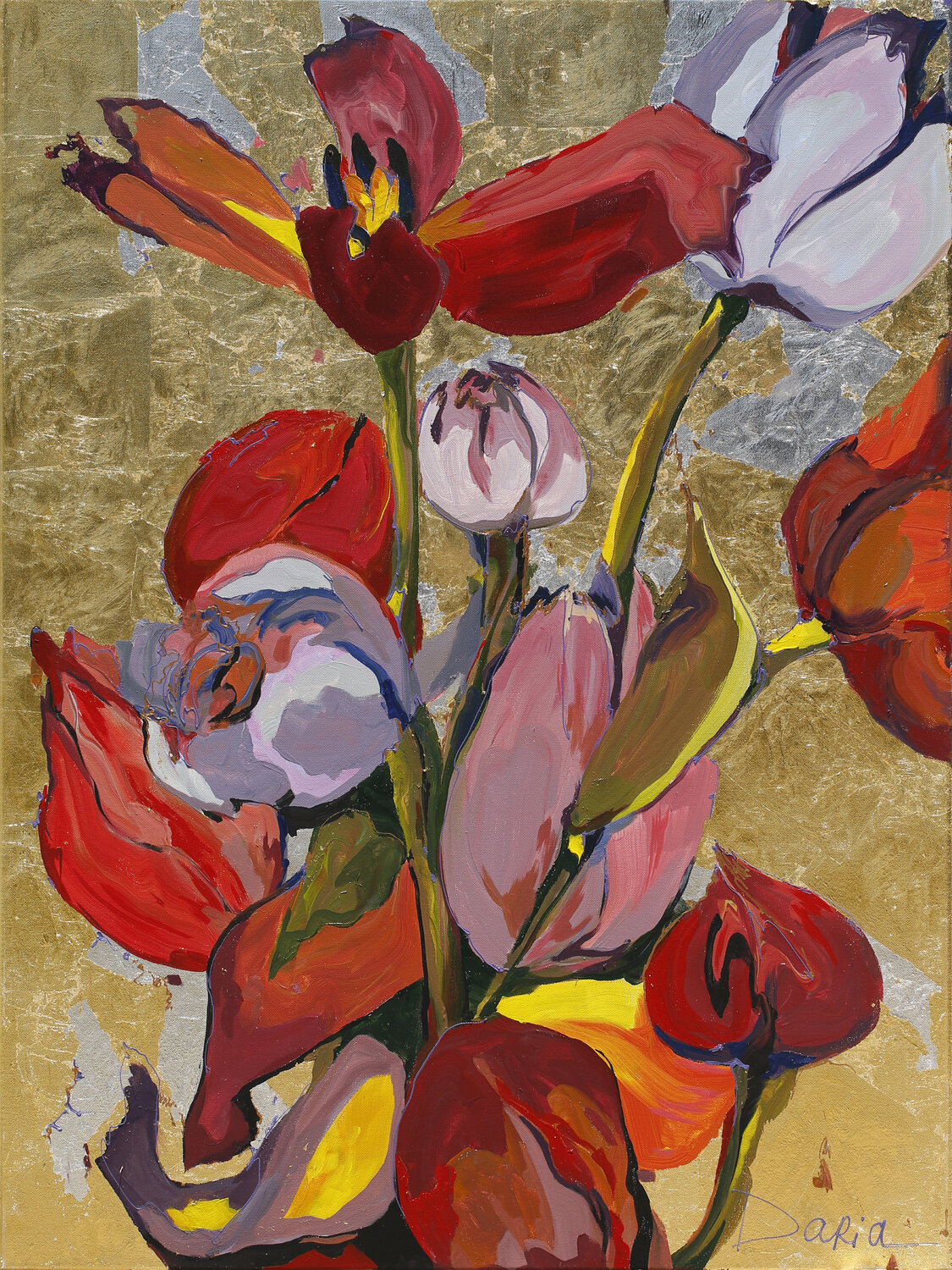 Tulips for good luck Daria Bagrintseva
