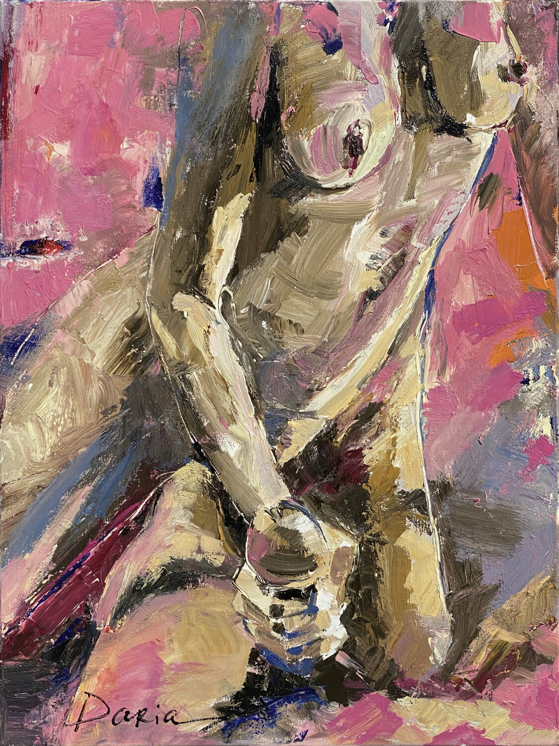 A study in pink Daria Bagrintseva