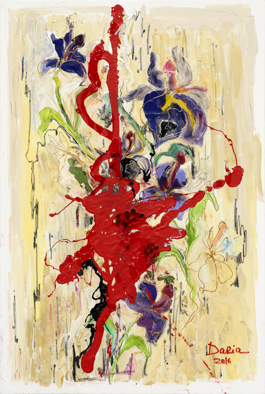 Flaming Daria Bagrintseva