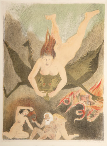 Dreamscape by Raphael Soyer, 인쇄 for Sale on Singulart