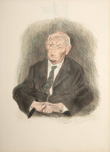 Portrait of Isaac by Raphael Soyer, 인쇄 for Sale on Singulart
