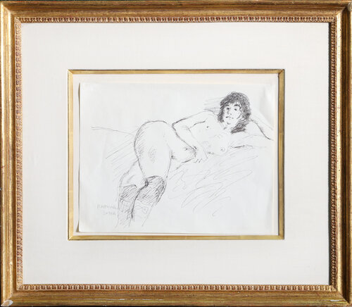 Untitled - Nude Study I by Raphael Soyer, Work on Paper for Sale on Singulart