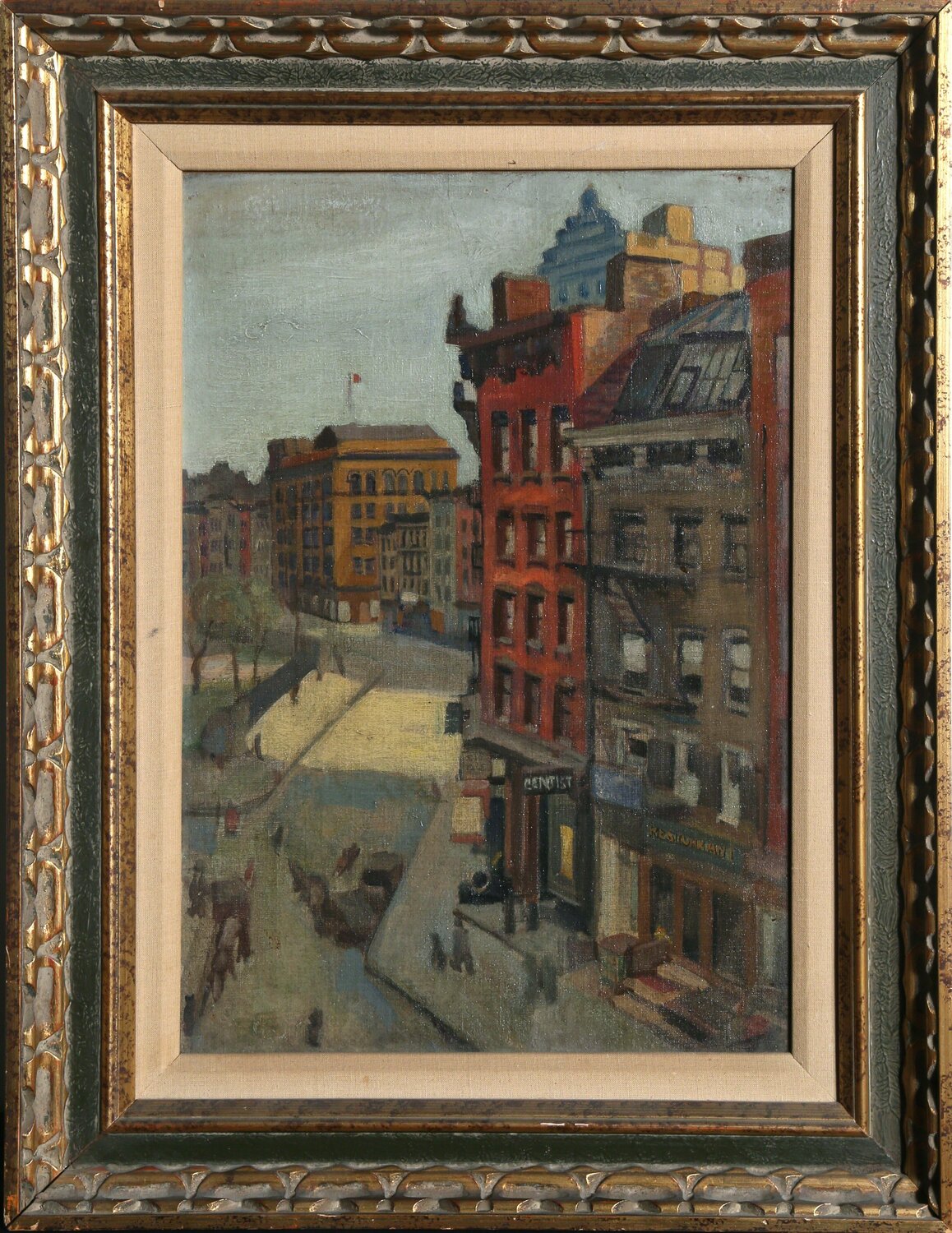 City Street Raphael Soyer