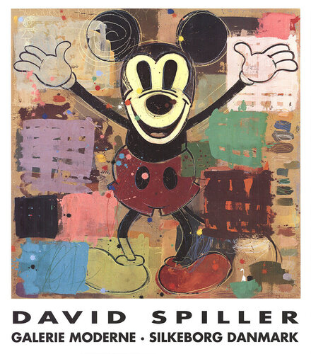 Galerie Moderne Mickey Mouse von David Spiller, Druck kaufen auf Singulart
