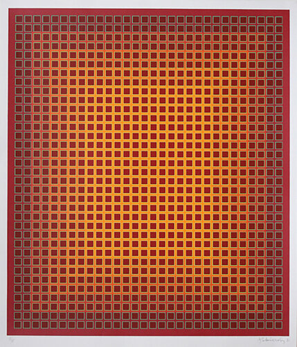 Sequential Chroma by Julian Stanczak, Print for Sale on Singulart