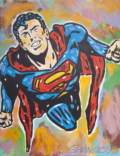 Superman de John Stango, Pintura a la venta en Singulart