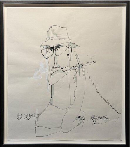 "HST / Bad Craziness" di Ralph Steadman, Altri media in vendita su Singulart