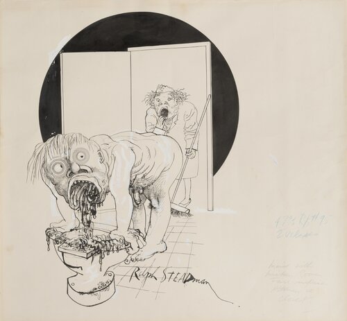 Housekeeping di Ralph Steadman, Opera su carta in vendita su Singulart