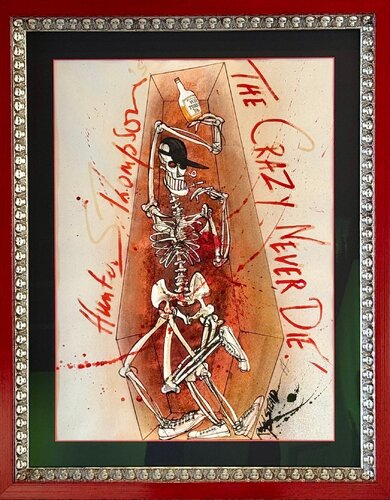 The Crazy Never Die by Ralph Steadman, Painting for Sale on Singulart