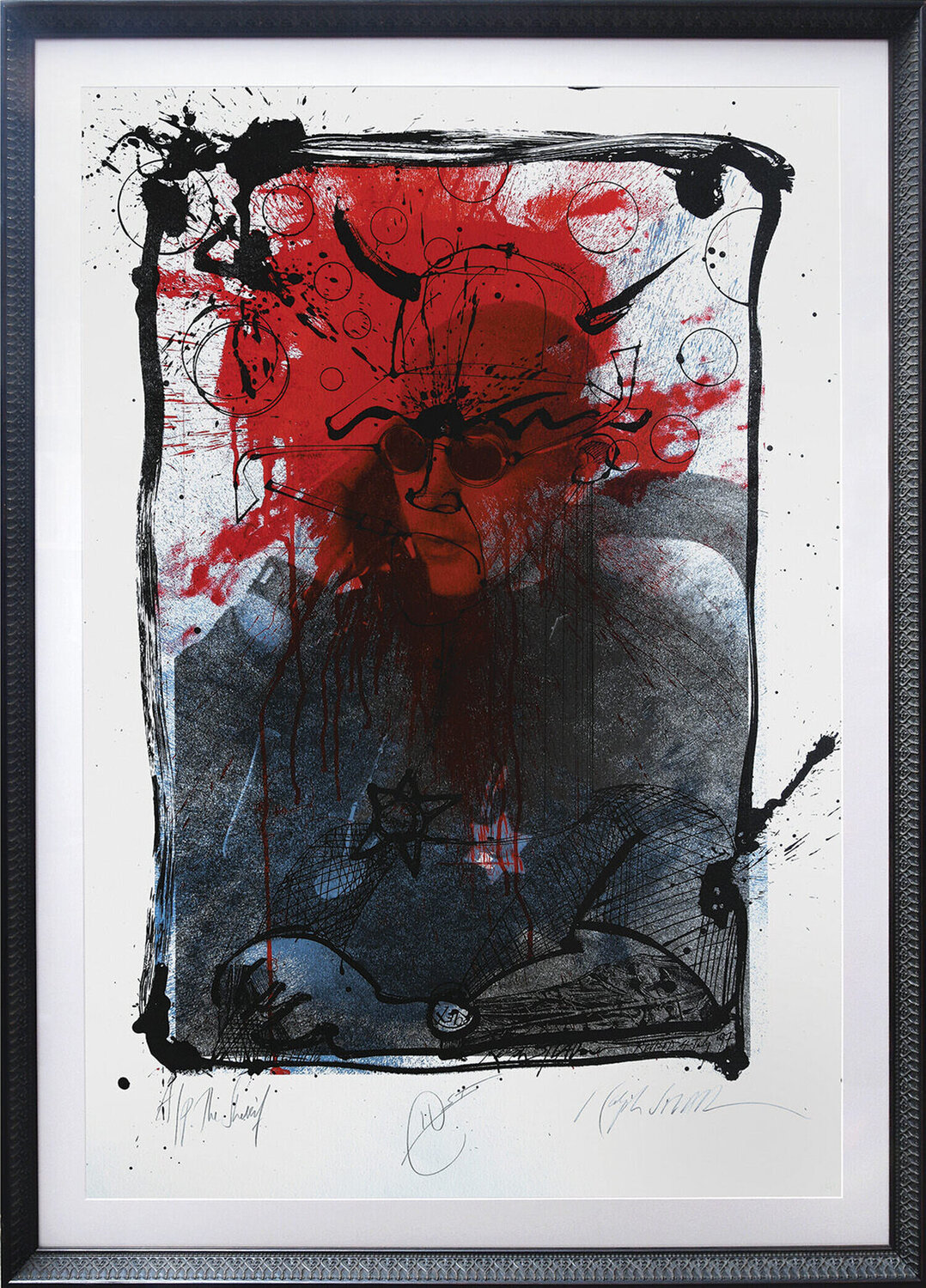 The Sheriff. Ralph Steadman Impresión en venta