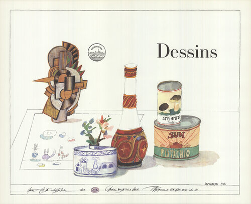 Dessins (Drawings) van Saul Steinberg, Afdruk te koop op Singulart