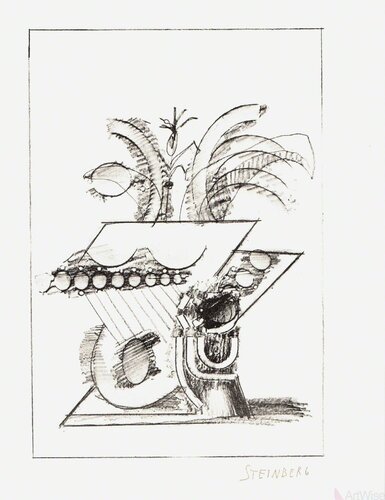 Illustration IV from "All Except You" by Saul Steinberg, Print for Sale on Singulart