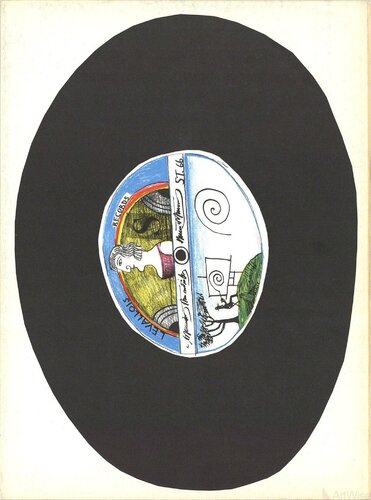 DLM No. 157 Cover van Saul Steinberg, Afdruk te koop op Singulart