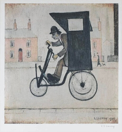Lowry The Contraption di Laurence Stephen Lowry, Stampa in vendita su Singulart