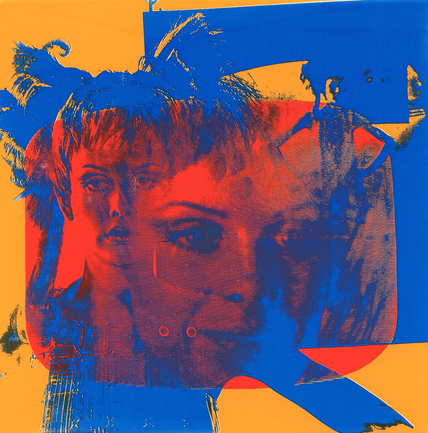 Twiggy, Colors, Silkscreen Bert Stern Stampa in vendita