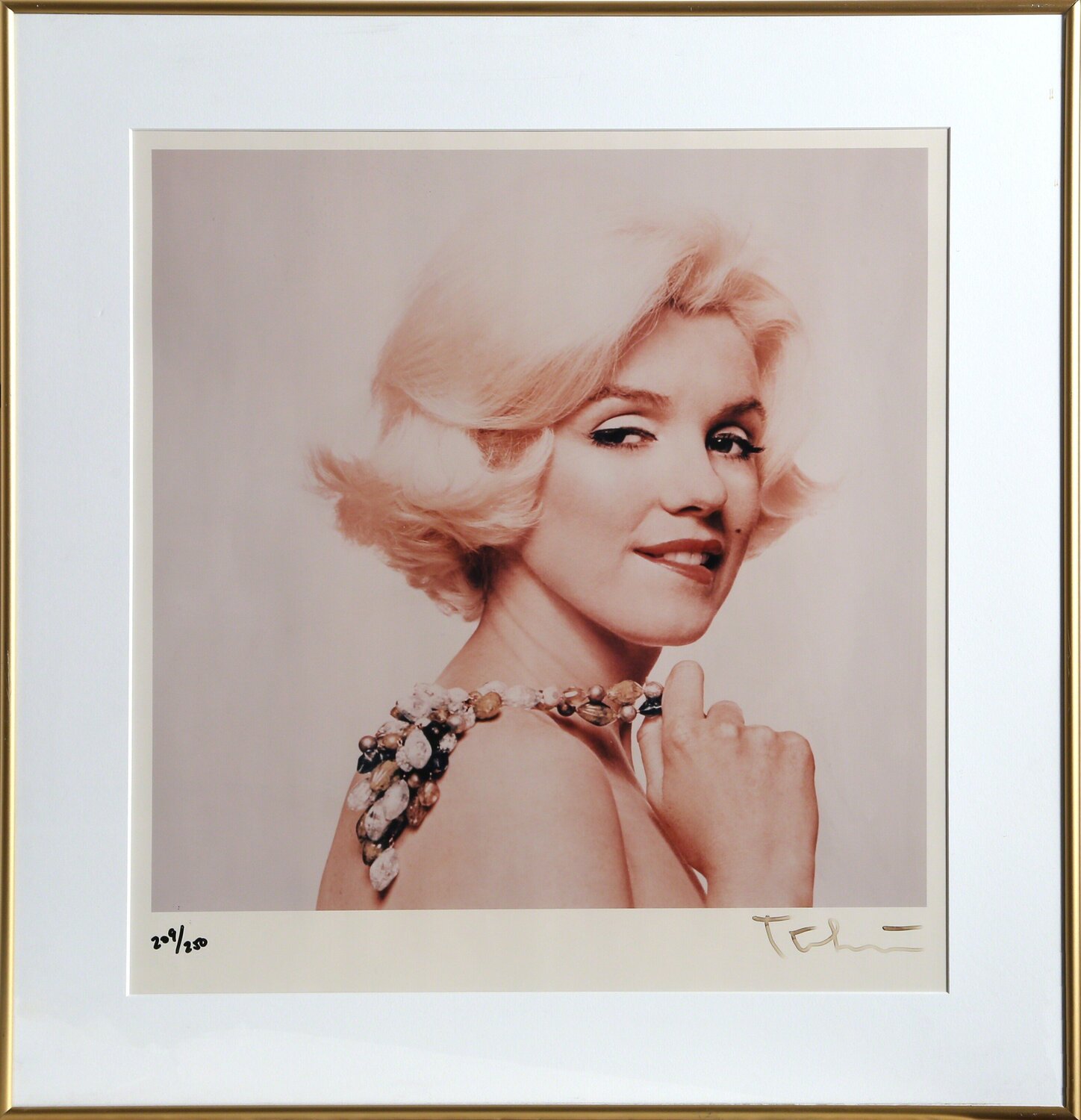 Marilyn Monroe Biting Lip from The Last Sitting Bert Stern Fotografia in vendita