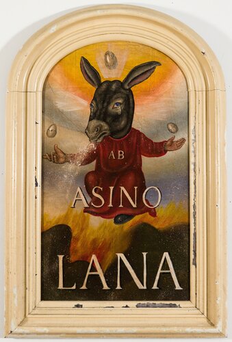 Ab Asino Lana (Wool from Ass) by Fred Stonehouse, 絵画 for Sale on Singulart