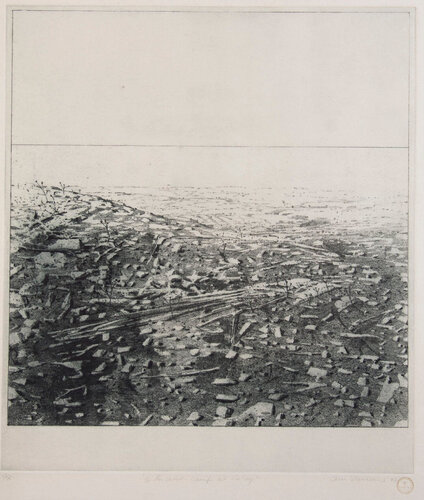 To the West - Camp out Relay  by Tim Storrier, 版画 for Sale on Singulart