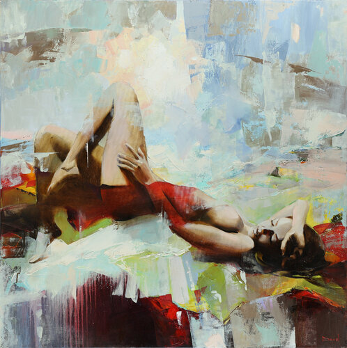 La Vie Est Belle by Tatiana Yabloed, Painting for Sale on Singulart